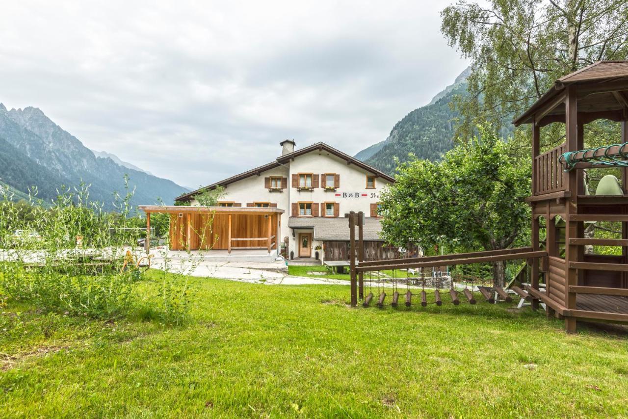 B&B Pranzaira Vicosoprano Buitenkant foto
